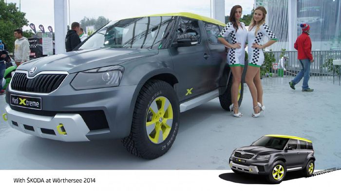Ο off-road εξοπλισμός του Yeti Xtreme περιλαμβάνει προστατευτικές ποδιές και πλευρικά «σκαλοπάτια», ενώ η απόσταση του αμαξώματος από το έδαφος μπορεί